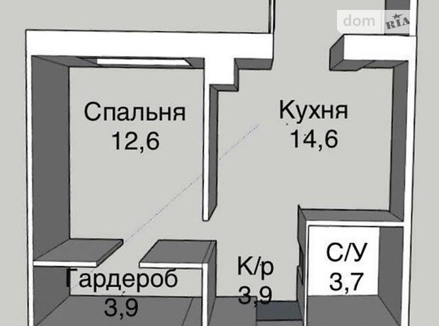 Продаж однокімнатної квартири в Ірпені, на вул. Українська, район Ірпінь фото 1 Продаж однокімнатної квартири в Ірпені, на вул. Українська, район Ірпінь фото 1
