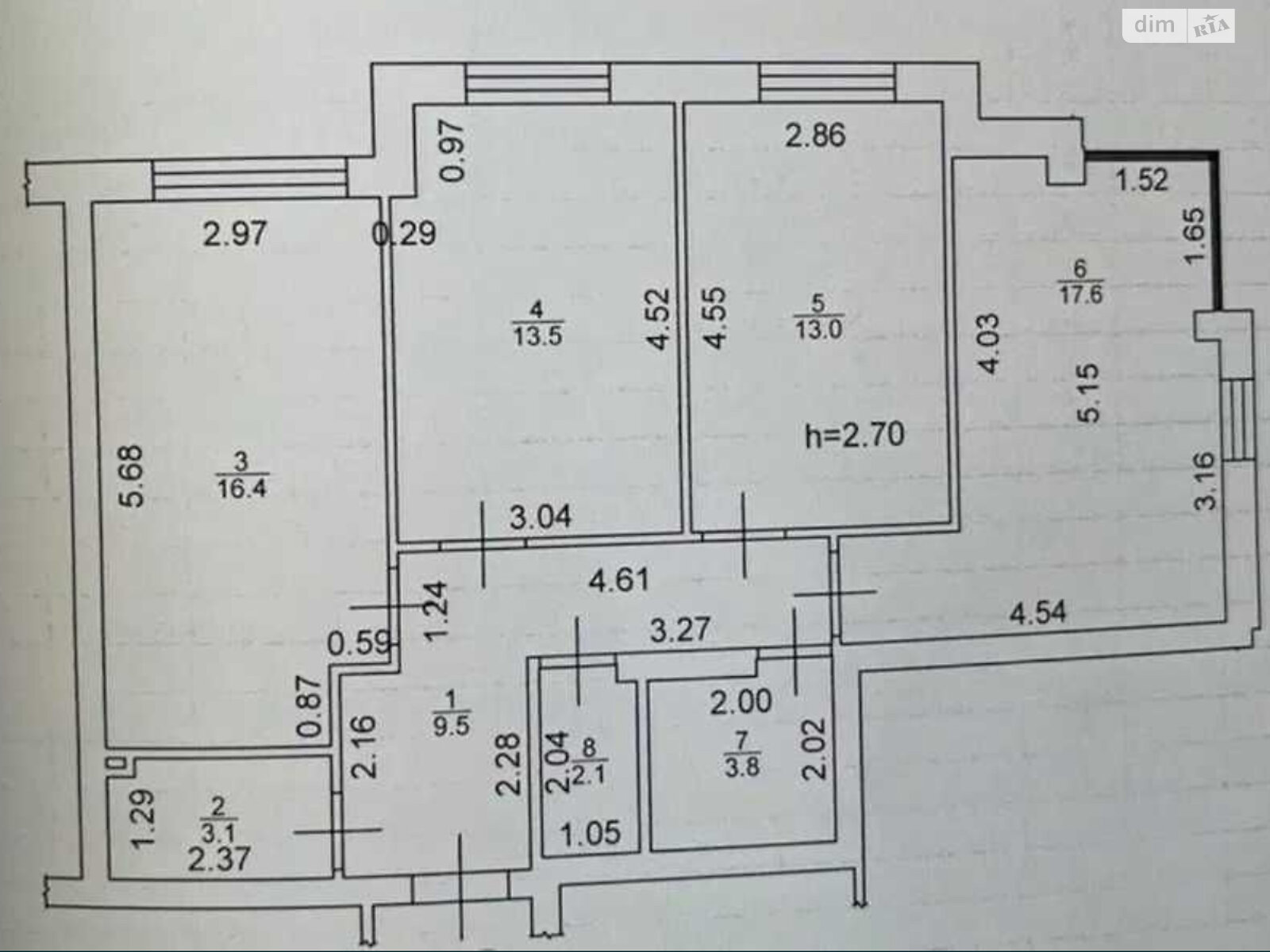 Продаж трикімнатної квартири в Ірпені, на вул. Університетська 3/7, кв. 66, район Ірпінь фото 1