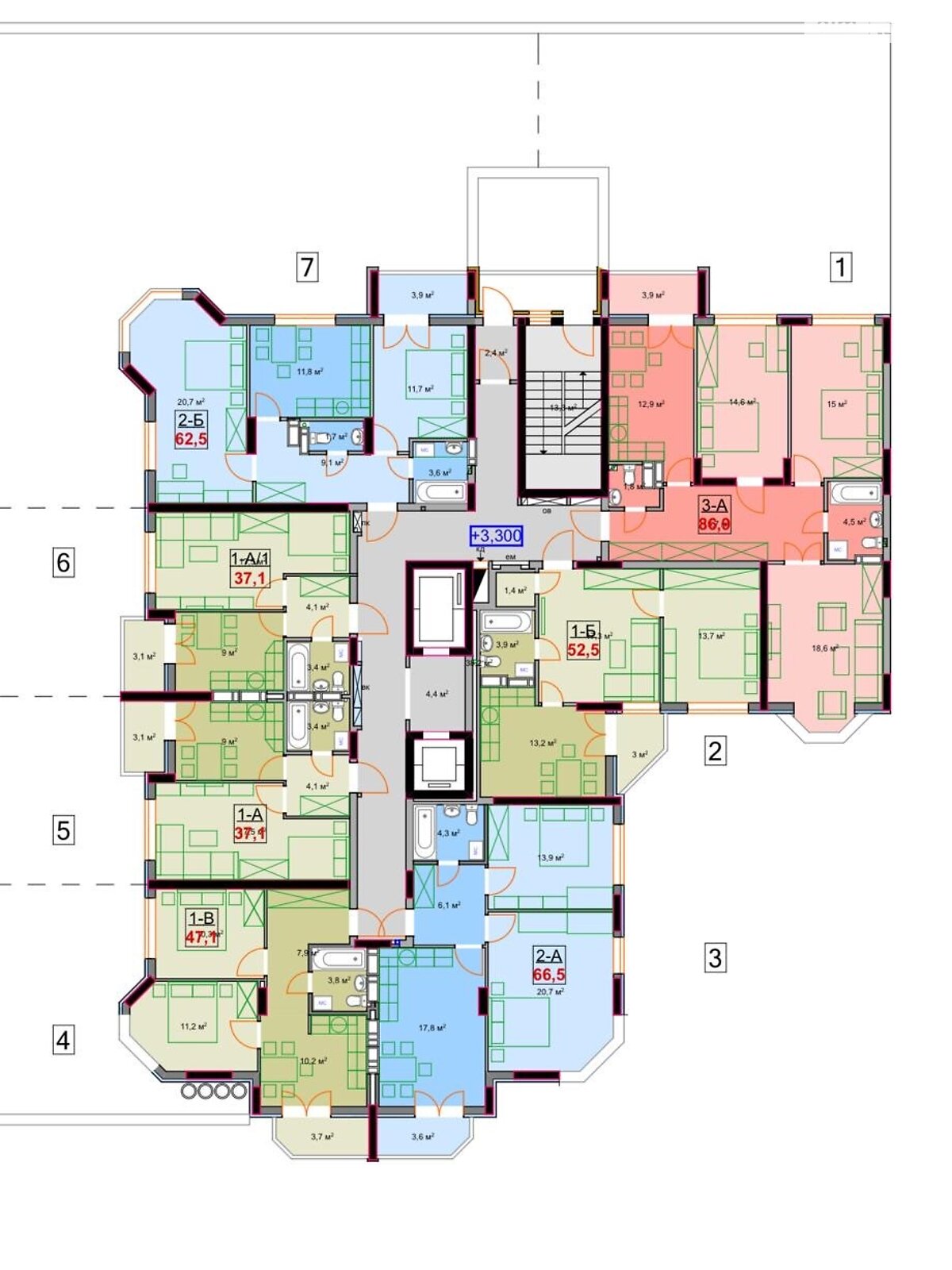Продаж двокімнатної квартири в Ірпені, на вул. Університетська 1Т/1, район Ірпінь фото 1 Продаж двокімнатної квартири в Ірпені, на вул. Університетська 1Т/1, район Ірпінь фото 1