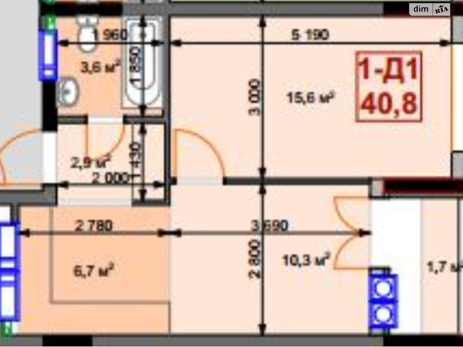 Продажа однокомнатной квартиры в Ирпене, на ул. Университетская 1Т/2, кв. 228, район Ирпень фото 1