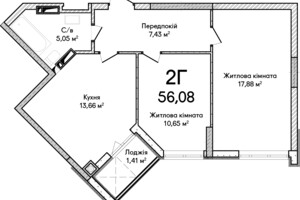 Продаж двокімнатної квартири в Ірпені, на вул. Достоєвського, район Романівка фото 2