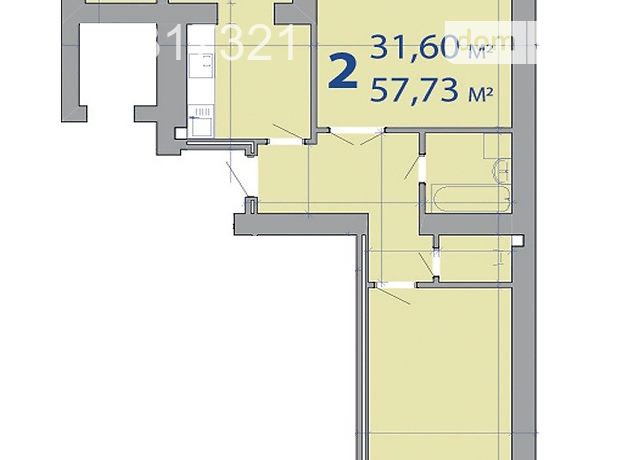 Продажа квартиры, 2 ком., Ивано-Франковск, р‑н. Бам, Чорновила улица, дом 155 Продажа квартиры, 2 ком., Ивано-Франковск, р‑н. Бам, Чорновила улица, дом 155