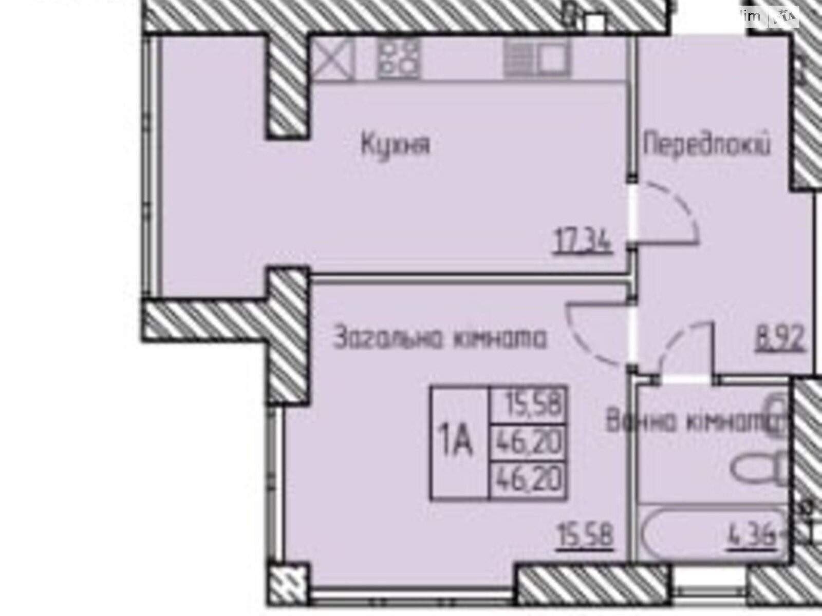 Продажа однокомнатной квартиры в Ивано-Франковске, на ул. Довженко А. 21А, район Бам фото 1