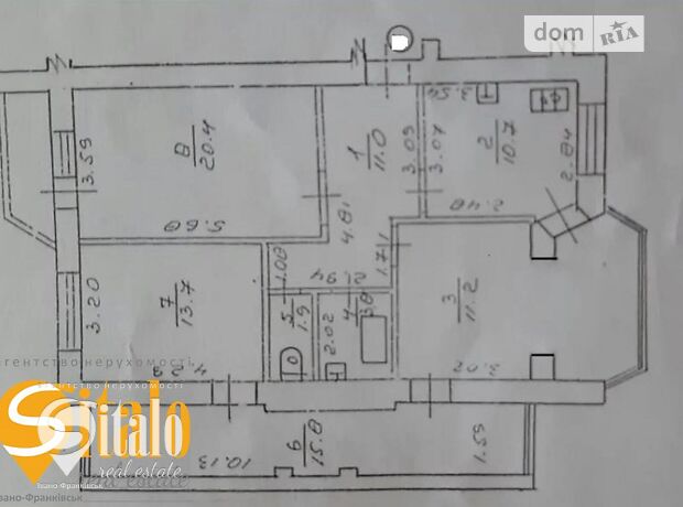 Продажа трехкомнатной квартиры в Ивано-Франковске, на ул. Карпатской Сечи 6 район Бам фото 1 Продажа трехкомнатной квартиры в Ивано-Франковске, на ул. Карпатской Сечи 6 район Бам фото 1
