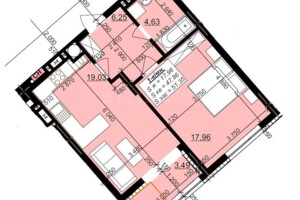 Продаж однокімнатної квартири в Івано-Франківську, на вул. Набережна імені Василя Стефаника 90, район Бам фото 2