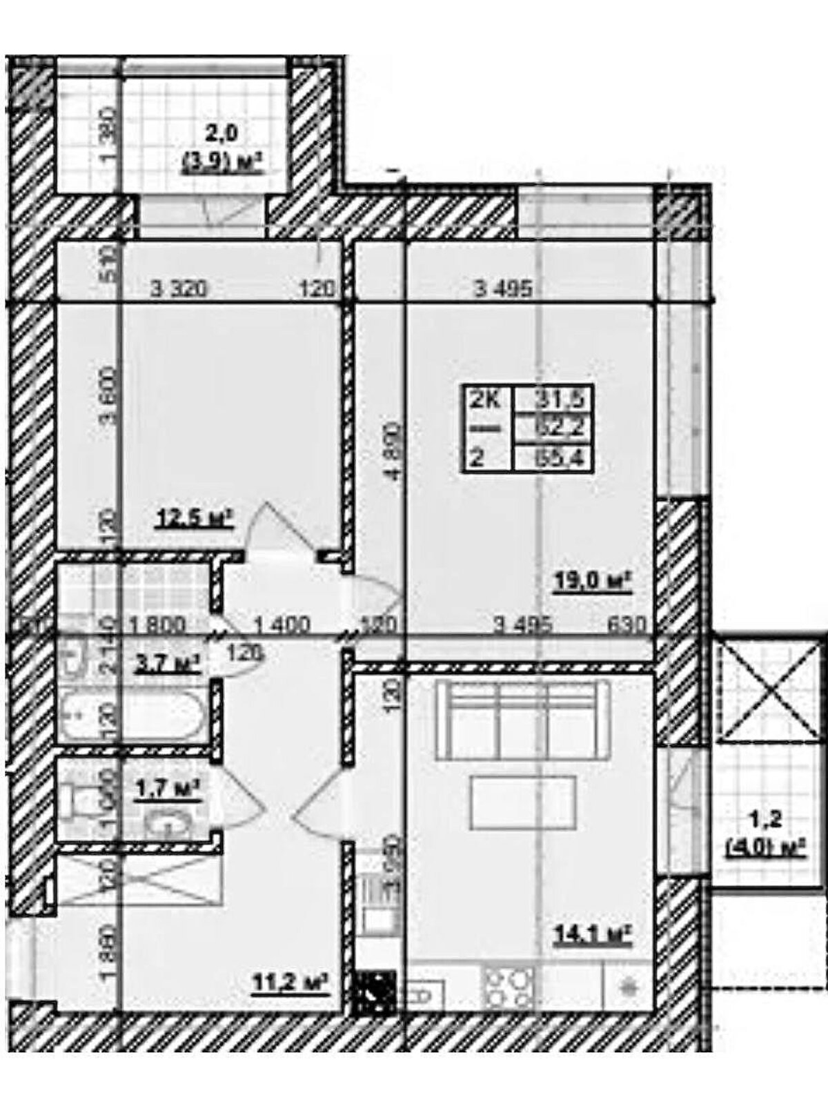 Продажа двухкомнатной квартиры в Ивано-Франковске, на ул. Приозерная 25, кв. 22, район Бам фото 1 Продажа двухкомнатной квартиры в Ивано-Франковске, на ул. Приозерная 25, кв. 22, район Бам фото 1