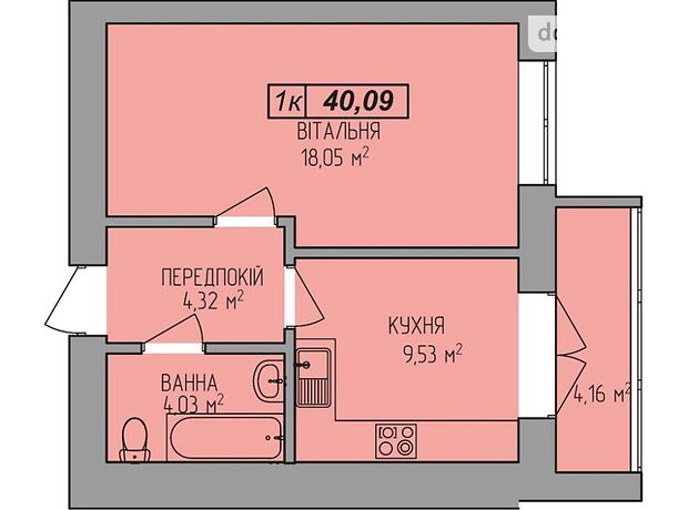 Продажа однокомнатной квартиры в Ивано-Франковске, на ул. Довженко А., район Бам фото 1 Продажа однокомнатной квартиры в Ивано-Франковске, на ул. Довженко А., район Бам фото 1
