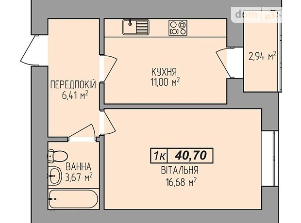Продажа однокомнатной квартиры в Ивано-Франковске, на ул. Довженко А., район Бам фото 1 Продажа однокомнатной квартиры в Ивано-Франковске, на ул. Довженко А., район Бам фото 1