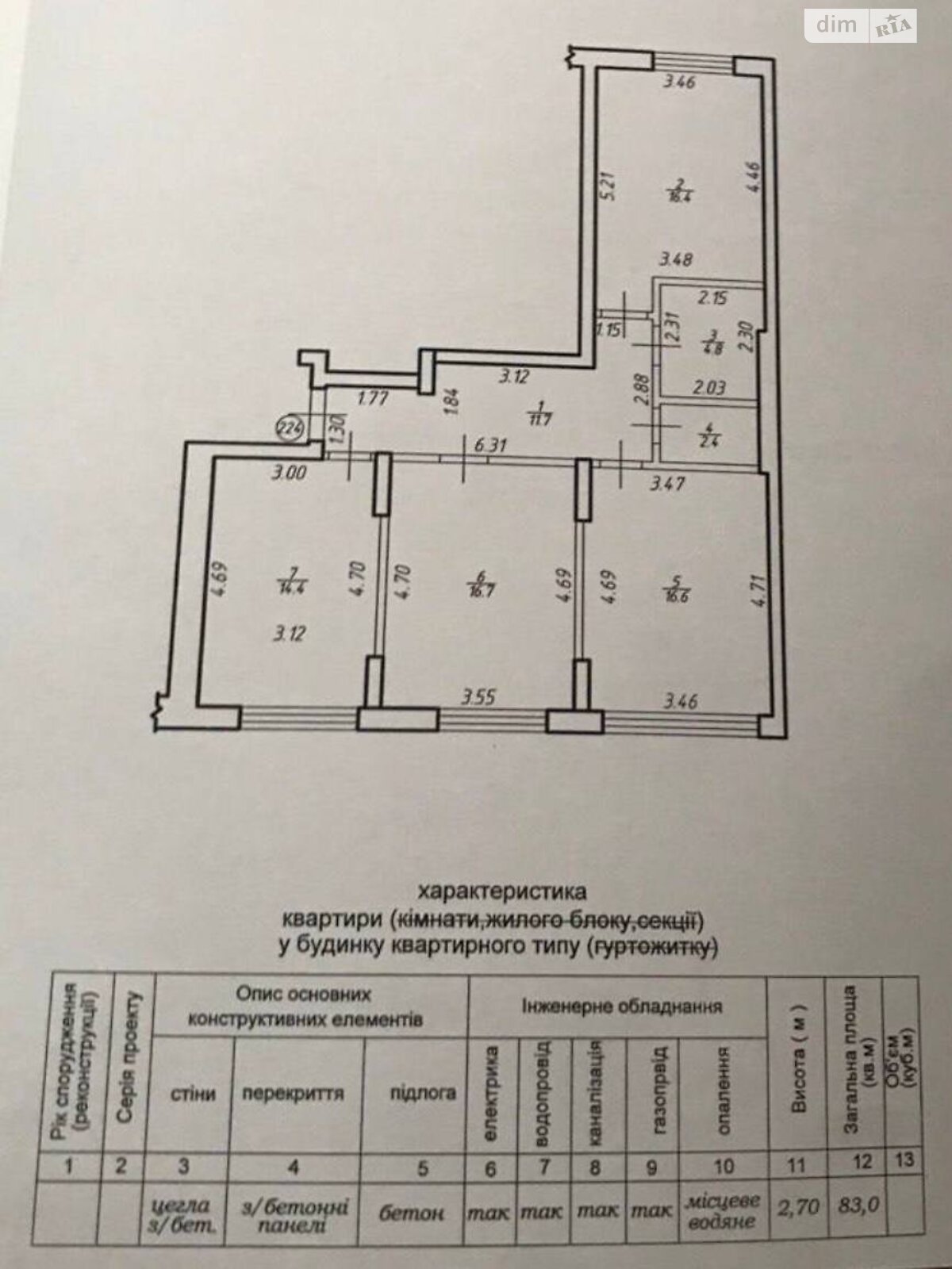 Продажа трехкомнатной квартиры в Ивано-Франковске, на ул. Химиков 9, фото 1