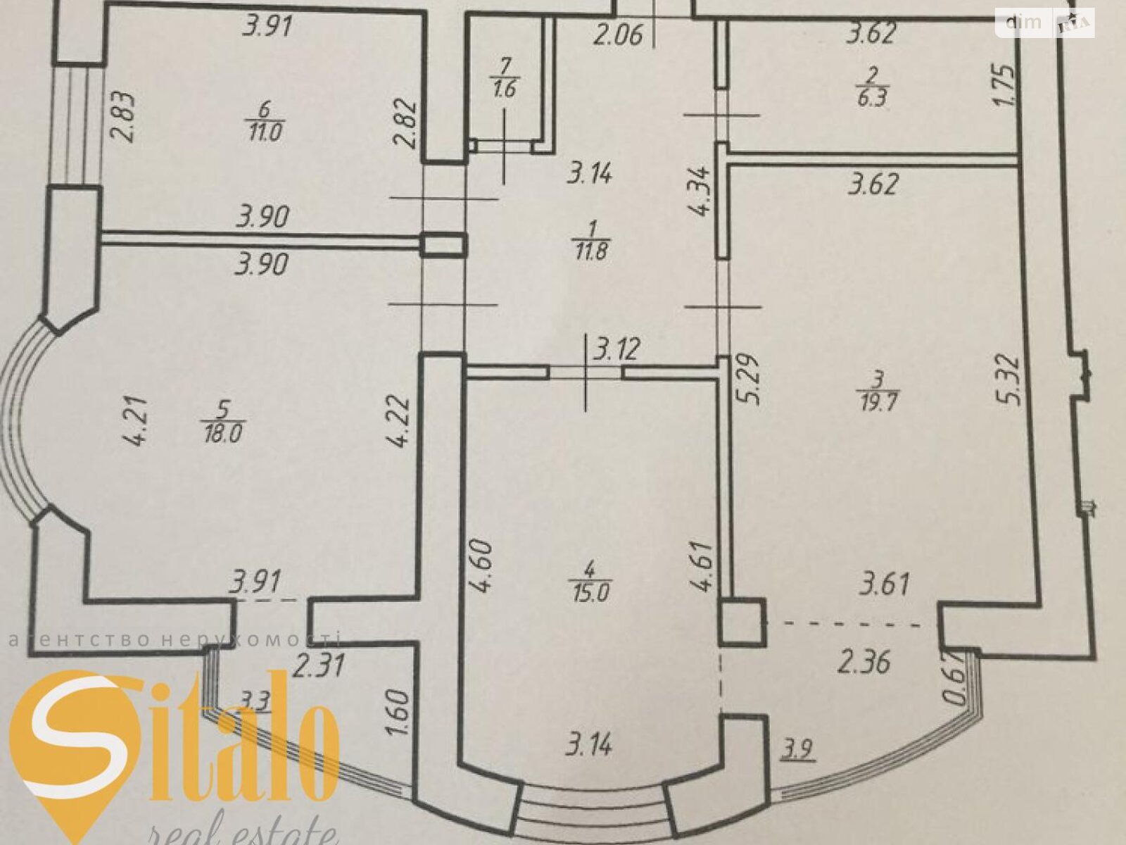 Продажа трехкомнатной квартиры в Ивано-Франковске, на ул. Слободская 48, район Калинова Слобода фото 1