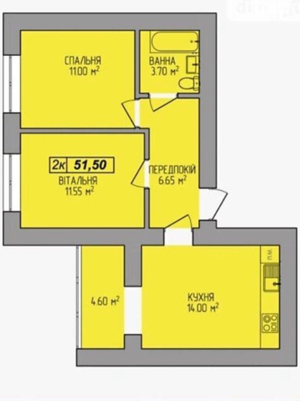 Продаж двокімнатної квартири в Івано-Франківську, на вул. Миру 100, район Каскад фото 1 Продаж двокімнатної квартири в Івано-Франківську, на вул. Миру 100, район Каскад фото 1