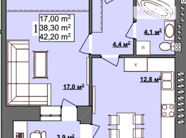 Продаж квартири, 1 кім., Івано-Франківськ, р‑н. Каскад Продаж квартири, 1 кім., Івано-Франківськ, р‑н. Каскад