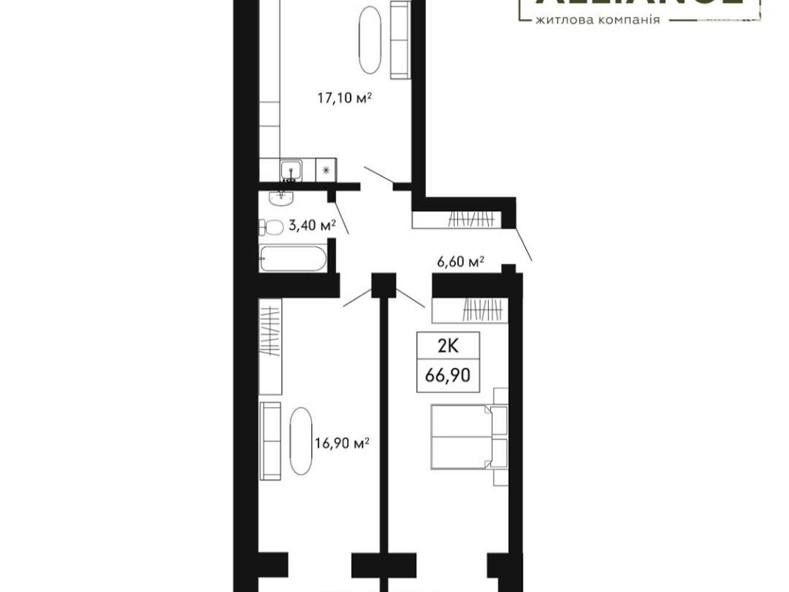 Продажа двухкомнатной квартиры в Ивано-Франковске, на ул. Княгинин 44, район Княгинин фото 1 Продажа двухкомнатной квартиры в Ивано-Франковске, на ул. Княгинин 44, район Княгинин фото 1