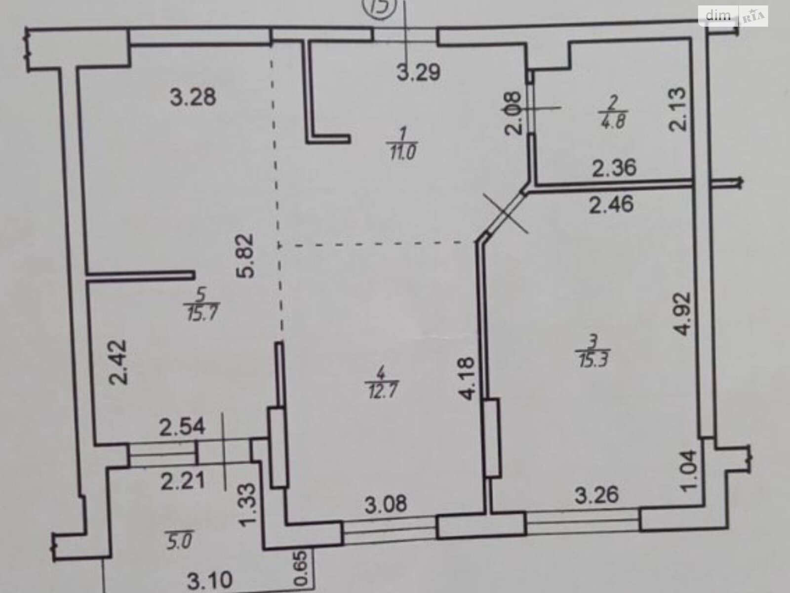 Продажа двухкомнатной квартиры в Ивано-Франковске, на ул. Крайковского 1А, район Княгинин фото 1