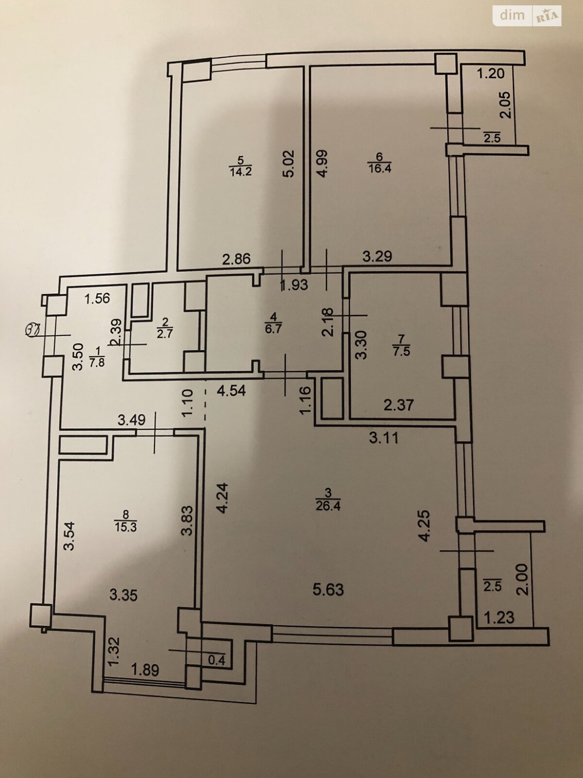 Продаж трикімнатної квартири в Івано-Франківську, на вул. Ленкавського 34/1, фото 1 Продаж трикімнатної квартири в Івано-Франківську, на вул. Ленкавського 34/1, фото 1