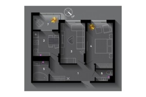 Продажа двухкомнатной квартиры в Ивано-Франковске, на ул. Хриплинская 9, район Майзли фото 2