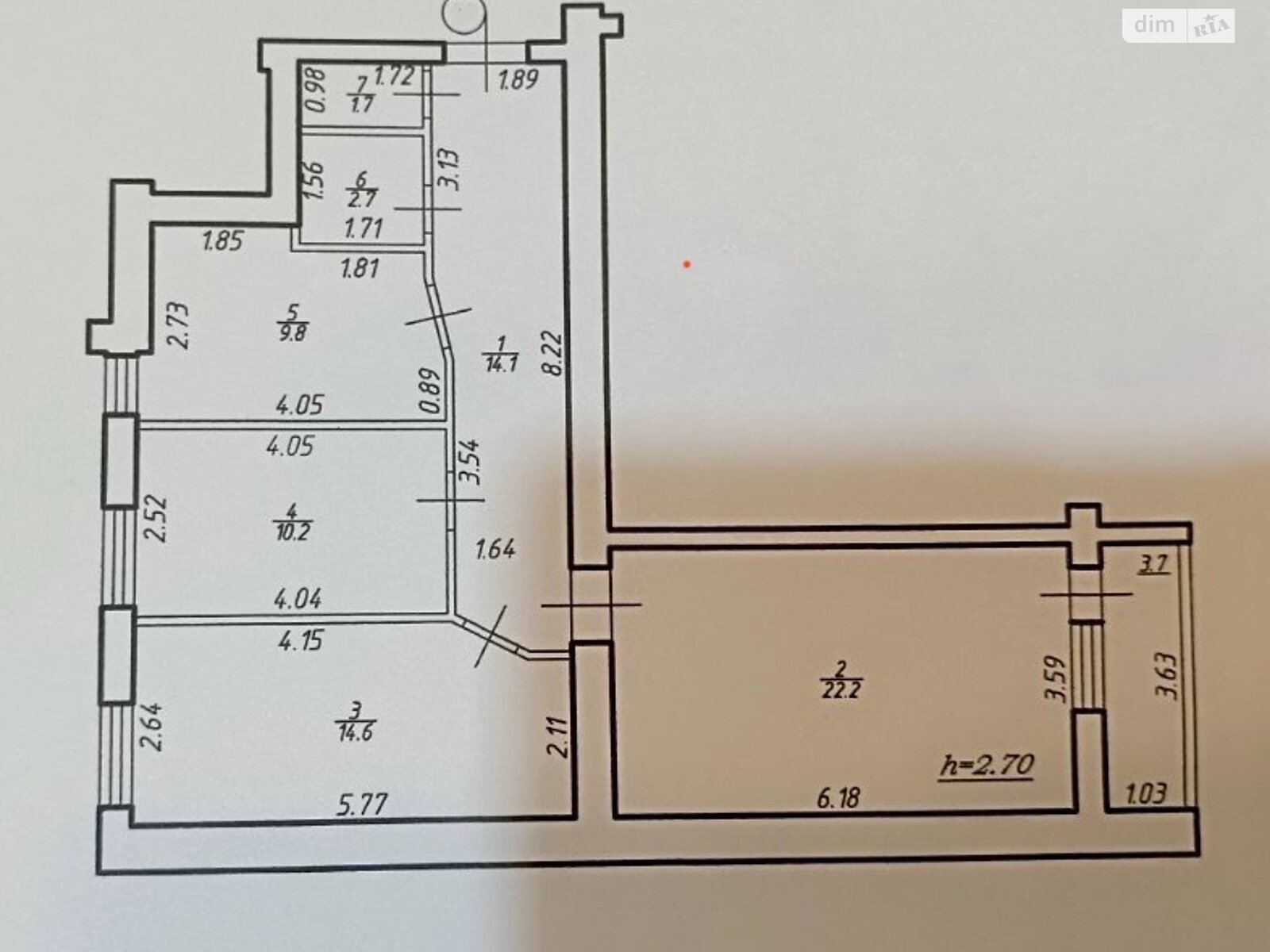 Продаж трикімнатної квартири в Івано-Франківську, на вул. Йосипа Сліпого 26, район Майзлі фото 1