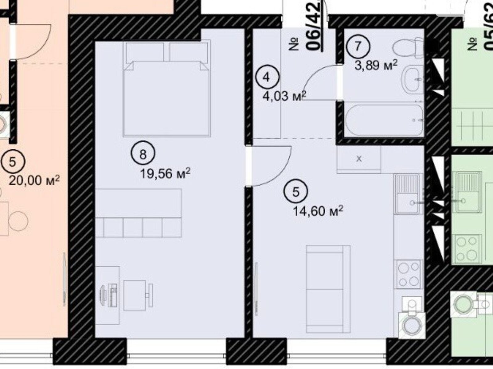 Продажа однокомнатной квартиры в Ивано-Франковске, на ул. Кисилевской А. 31, район Майзли фото 1