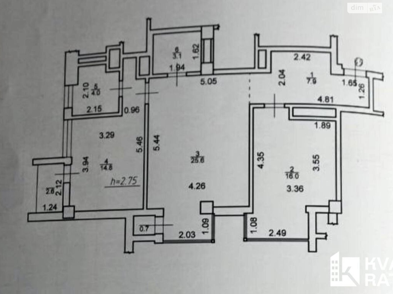 Продаж двокімнатної квартири в Івано-Франківську, на вул. Ленкавського 34/1, район Набережна фото 1