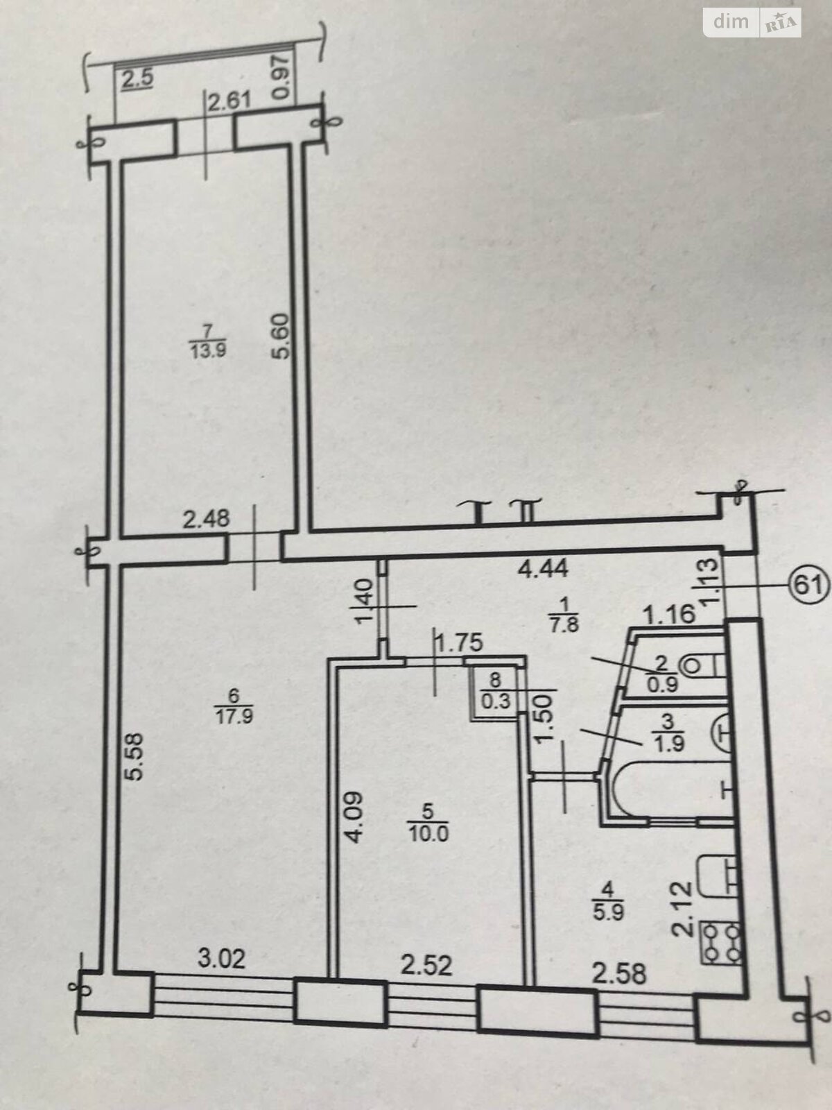 Продаж трикімнатної квартири в Івано-Франківську, на вул. Млинарська, район Набережна фото 1 Продаж трикімнатної квартири в Івано-Франківську, на вул. Млинарська, район Набережна фото 1