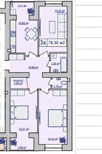 Продажа трехкомнатной квартиры в Ивано-Франковске, на ул. Галицкая 92, район Пасечная фото 2