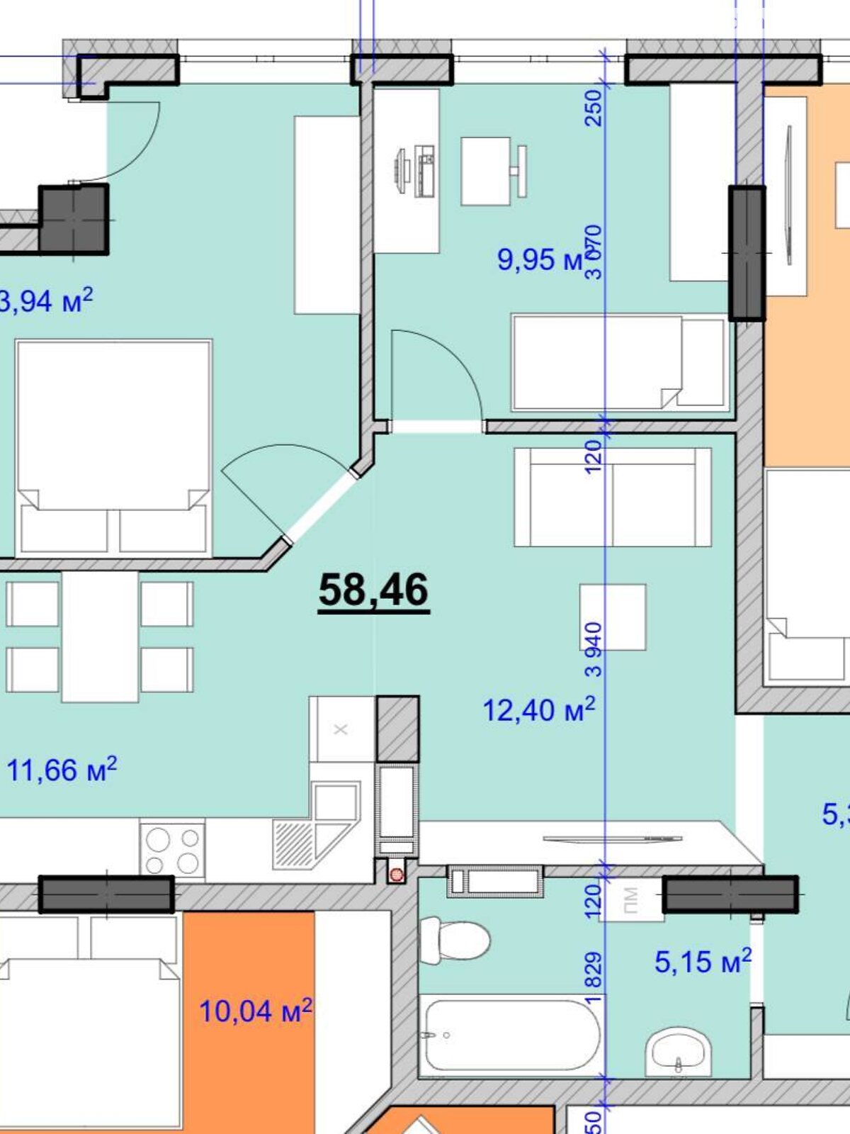 Продажа двухкомнатной квартиры в Ивано-Франковске, на ул. Целевича Юлиана 28, район Пасечная фото 1 Продажа двухкомнатной квартиры в Ивано-Франковске, на ул. Целевича Юлиана 28, район Пасечная фото 1