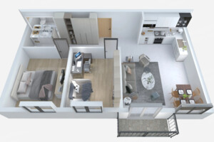 Продажа двухкомнатной квартиры в Ивано-Франковске, на ул. Целевича Юлиана 28, район Пасечная фото 2