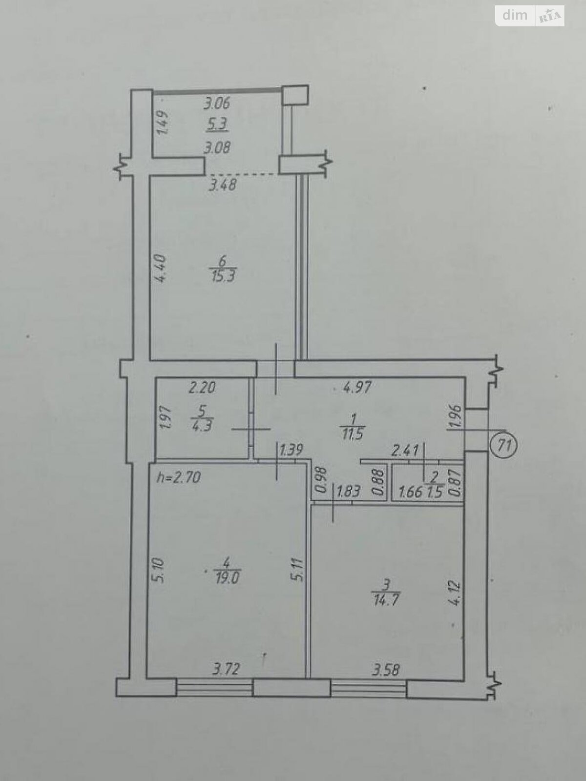 Продажа двухкомнатной квартиры в Ивано-Франковске, на ул. Вовчинецька 190, район Позитрон фото 1