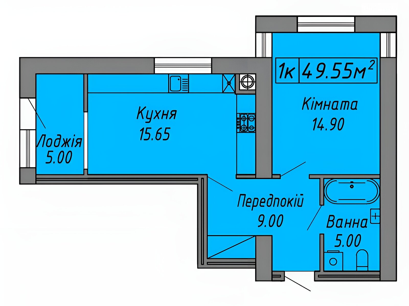 Продажа однокомнатной квартиры в Ивано-Франковске, на ул. Бандеры Степана, район Центр фото 1 Продажа однокомнатной квартиры в Ивано-Франковске, на ул. Бандеры Степана, район Центр фото 1