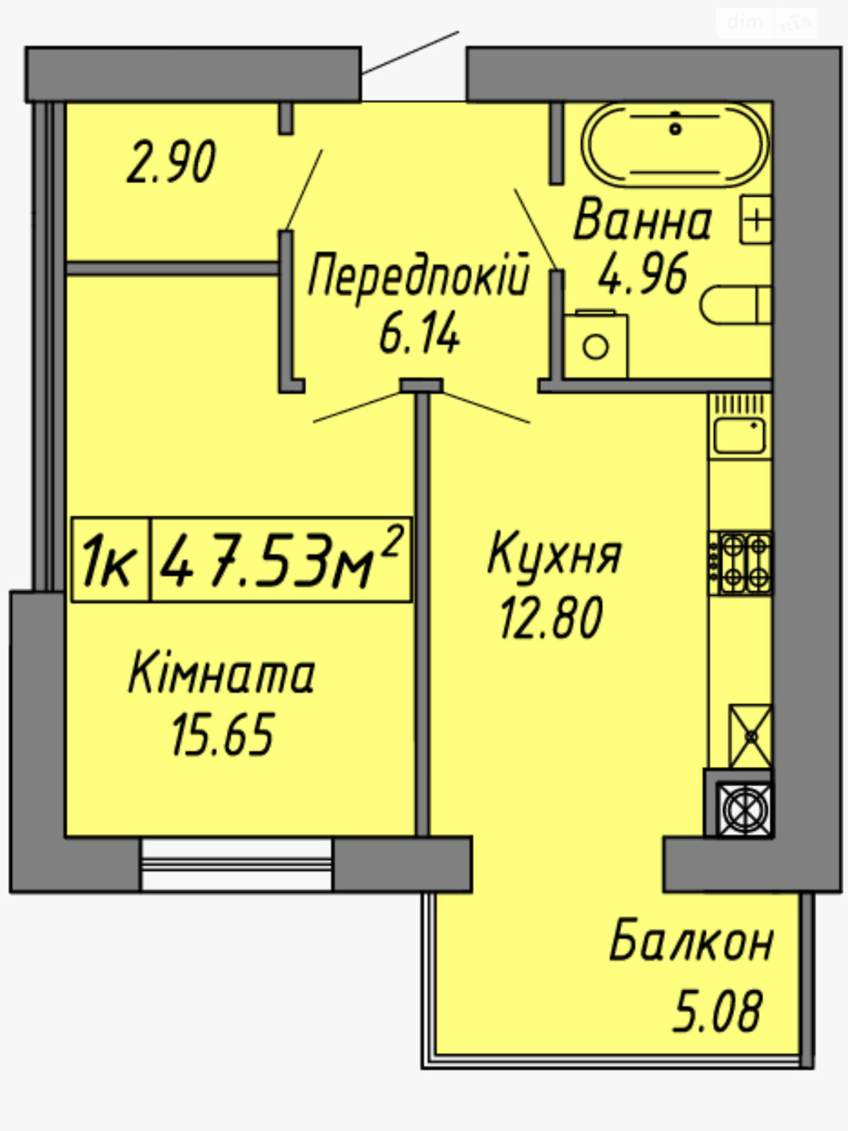 Продажа однокомнатной квартиры в Ивано-Франковске, на ул. Бандеры Степана, район Центр фото 1 Продажа однокомнатной квартиры в Ивано-Франковске, на ул. Бандеры Степана, район Центр фото 1