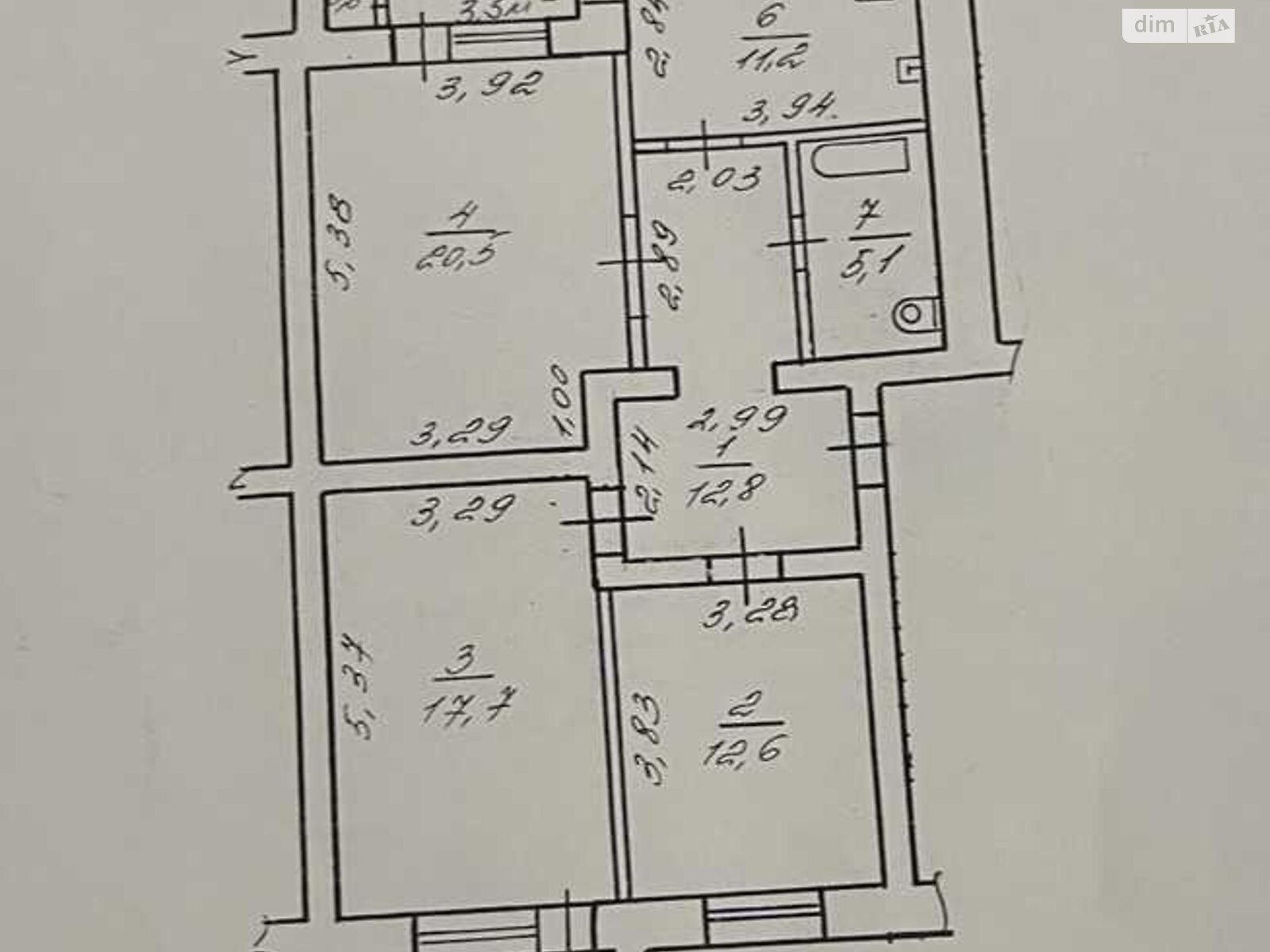 Продажа трехкомнатной квартиры в Ивано-Франковске, на ул. Хоткевича Гната 44Г, район Центр фото 1