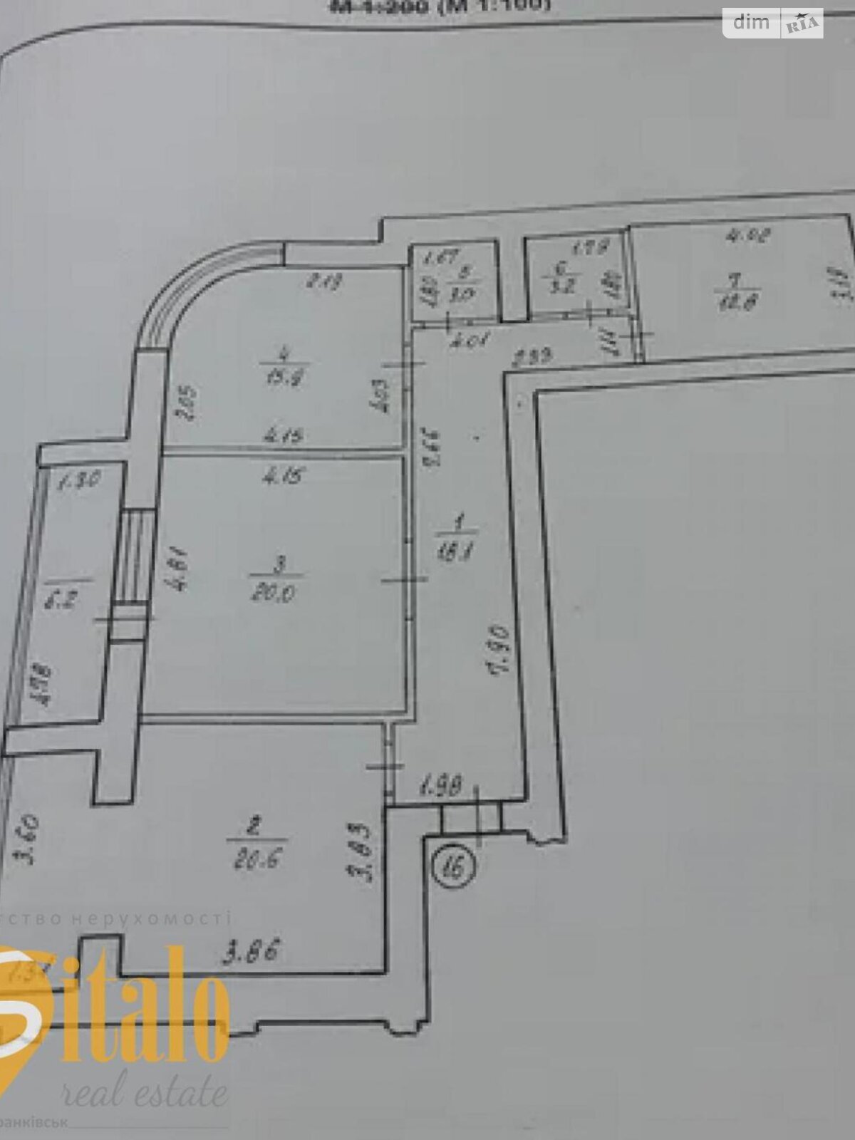 Продажа трехкомнатной квартиры в Ивано-Франковске, на ул. Шухевичив 47, район Центр фото 1