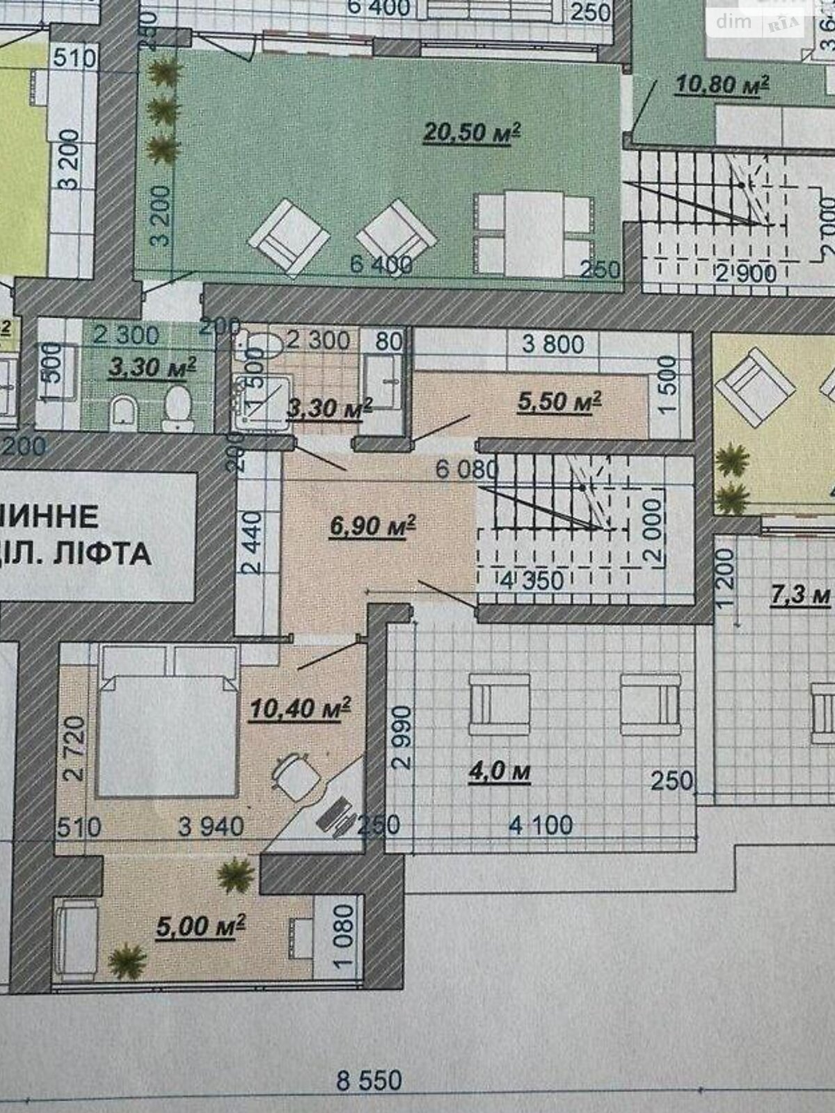 Продажа однокомнатной квартиры в Ивано-Франковске, на ул. Княгинин 44, район Центр фото 1