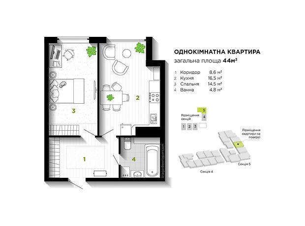 Продаж однокімнатної квартири в Івано-Франківську на вул. Бандери Степана 79 район Центр фото 1 Продаж однокімнатної квартири в Івано-Франківську на вул. Бандери Степана 79 район Центр фото 1