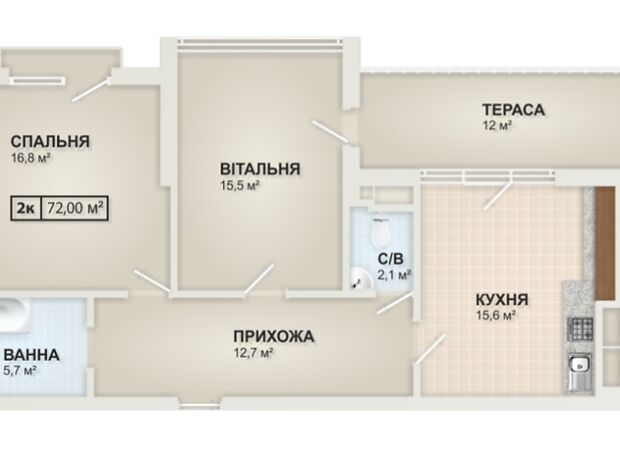 Продаж двокімнатної квартири в Івано-Франківську на вул. Мазепи Гетьмана 6,, кв. 27, район Центр фото 1 Продаж двокімнатної квартири в Івано-Франківську на вул. Мазепи Гетьмана 6,, кв. 27, район Центр фото 1