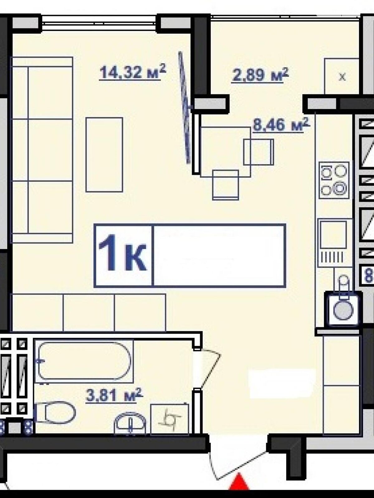 Продажа однокомнатной квартиры в Ивано-Франковске, на ул. Вячеслава Черновола 155, район Центр фото 1