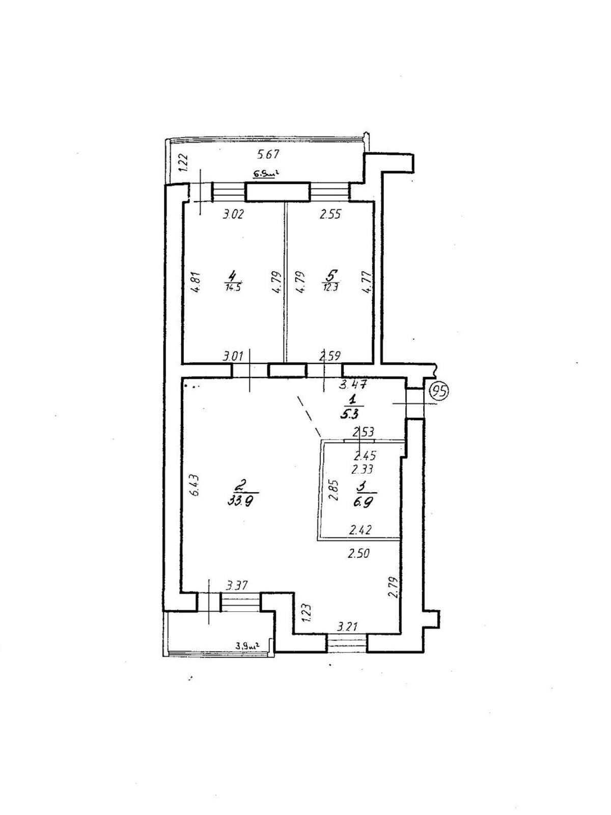 Продажа двухкомнатной квартиры в Ивано-Франковске, на ул. Стрельцов Сечевых 76В, район Центр фото 1
