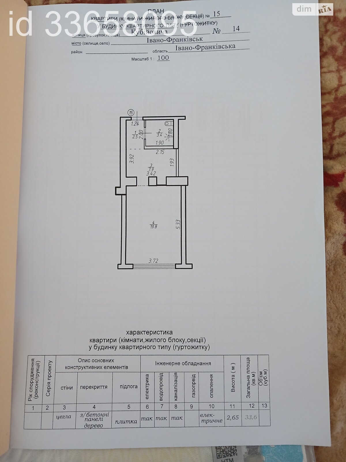 Продажа однокомнатной квартиры в Ивано-Франковске, на ул. Владимира Кубийовича 14, район Центр фото 1 Продажа однокомнатной квартиры в Ивано-Франковске, на ул. Владимира Кубийовича 14, район Центр фото 1