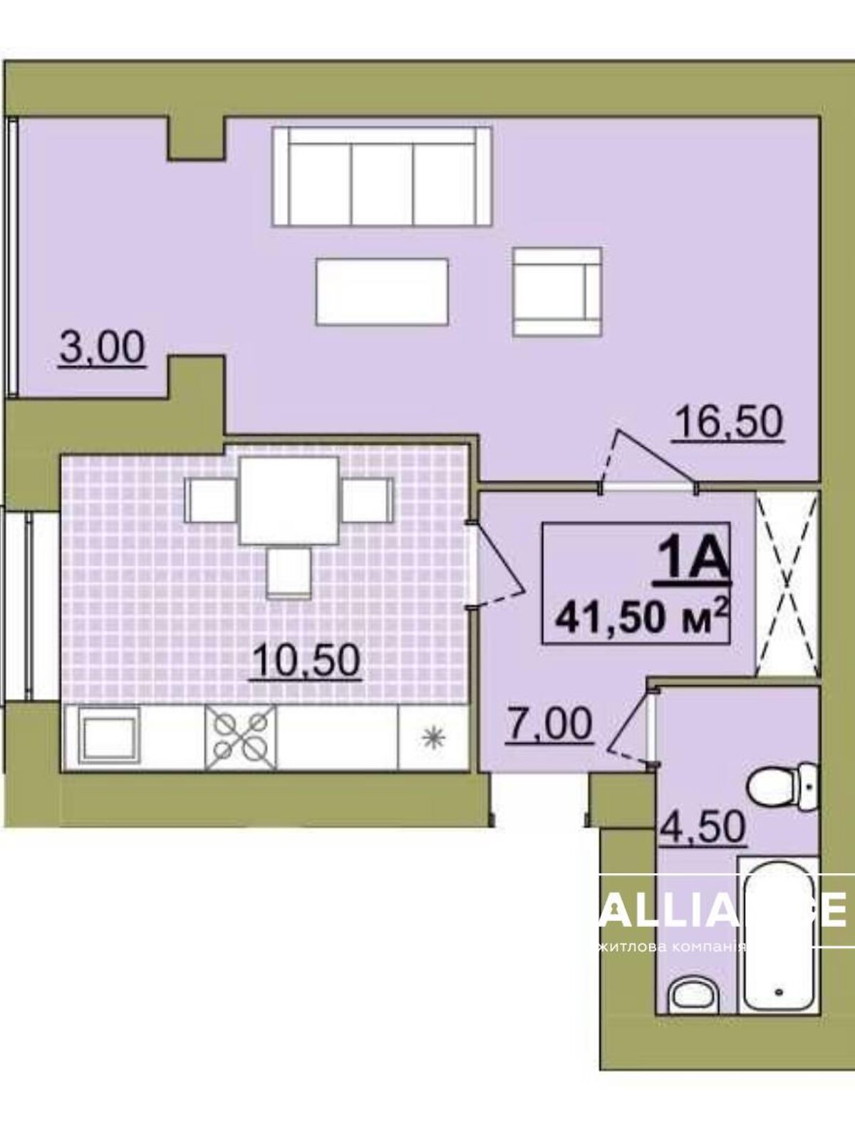 Продажа однокомнатной квартиры в Ивано-Франковске, на ул. Высочана Семена 18, район Центр фото 1