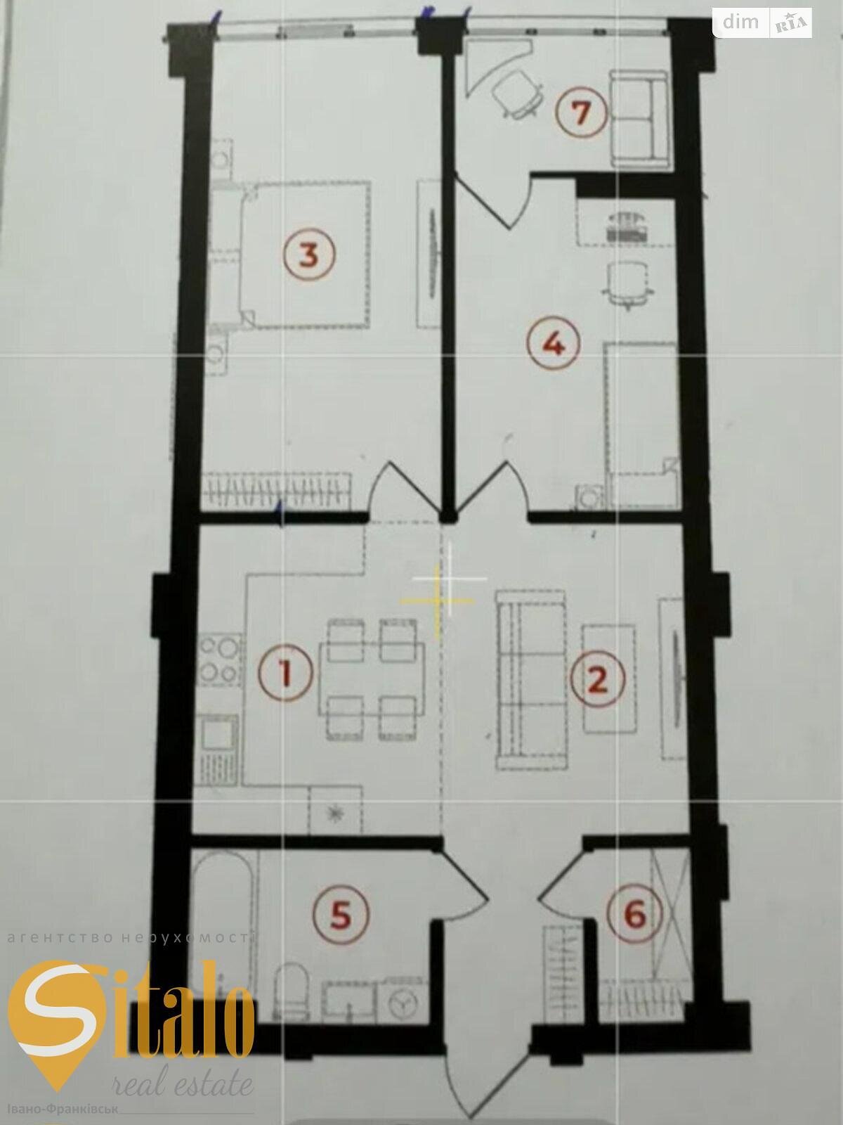 Продажа двухкомнатной квартиры в Ивано-Франковске, на бул. Южный 32А, район Центр фото 1