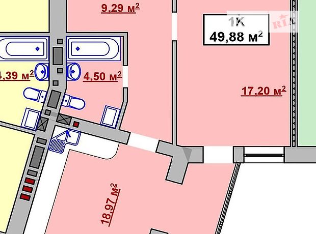 Продаж квартири, 1 кім., Івано-Франківськ, р‑н. Центр, КДанила-ПдБульвар Продаж квартири, 1 кім., Івано-Франківськ, р‑н. Центр, КДанила-ПдБульвар