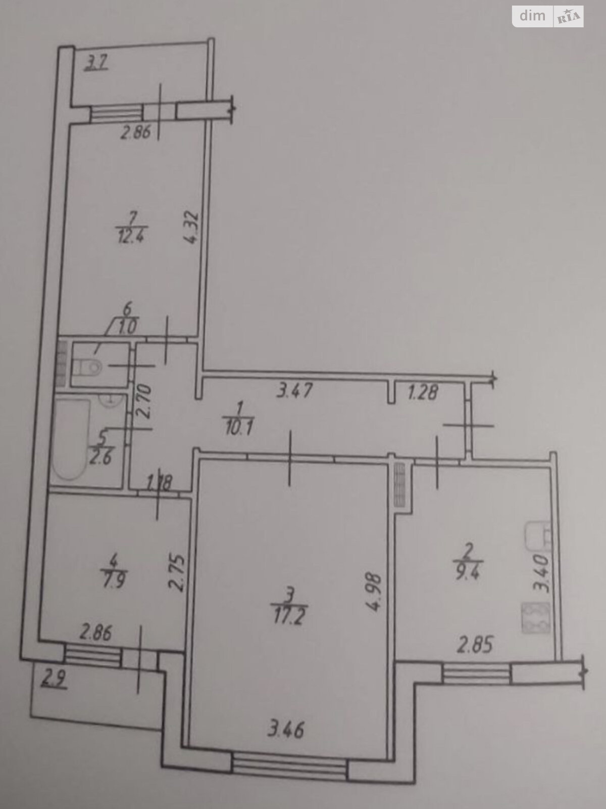 Продажа трехкомнатной квартиры в Ивано-Франковске, на ул. Вовчинецька, фото 1 Продажа трехкомнатной квартиры в Ивано-Франковске, на ул. Вовчинецька, фото 1