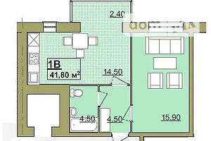 Продажа однокомнатной квартиры в Ивано-Франковске, на ул. Высочана Семена 18, фото 1