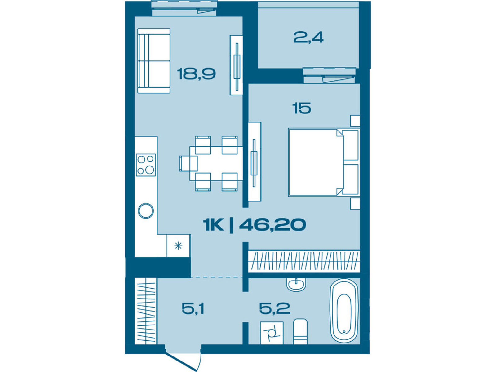 Продаж однокімнатної квартири в Івано-Франківську, на вул. Комунальна 3, фото 1 Продаж однокімнатної квартири в Івано-Франківську, на вул. Комунальна 3, фото 1