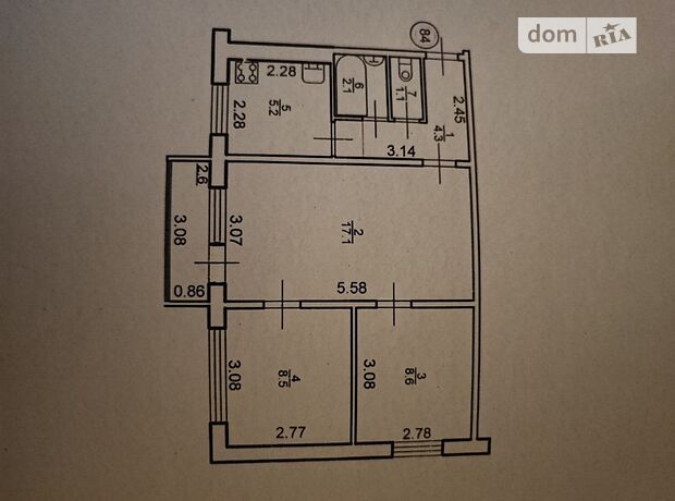 Продажа трехкомнатной квартиры в Ивано-Франковске, на ул. Довженко А., район Бам фото 1 Продажа трехкомнатной квартиры в Ивано-Франковске, на ул. Довженко А., район Бам фото 1