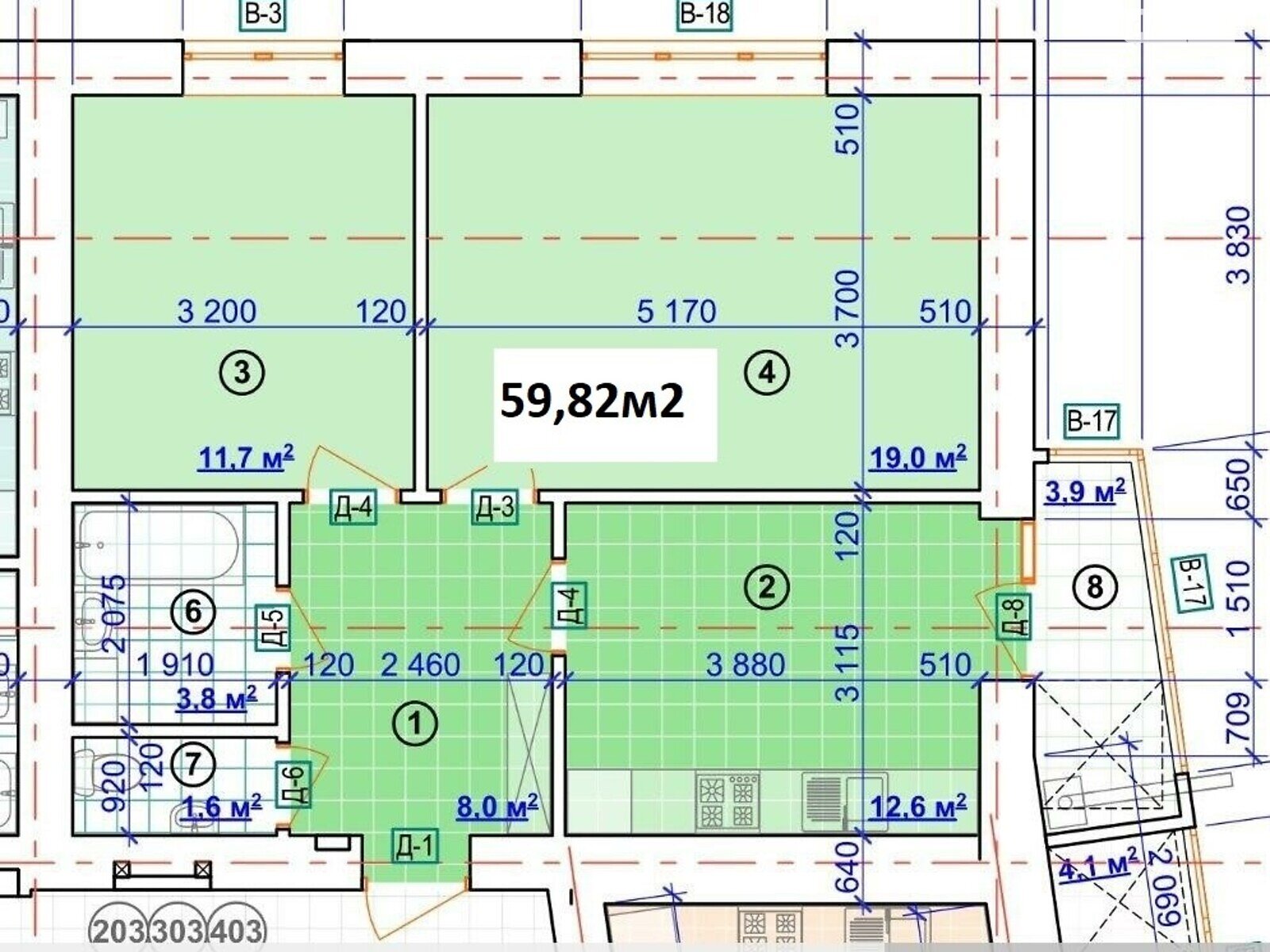 Продажа двухкомнатной квартиры в Ивано-Франковске, на ул. Национальной Гвардии, район Центр фото 1