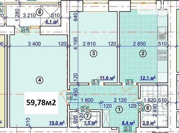 Продаж двокімнатної квартири в Івано-Франківську, на вул. Національної Гвардії, район Центр фото 1 Продаж двокімнатної квартири в Івано-Франківську, на вул. Національної Гвардії, район Центр фото 1
