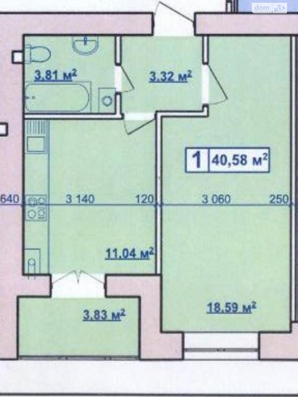 Продажа однокомнатной квартиры в Ивано-Франковске, на ул. Вячеслава Черновола, район Центр фото 1