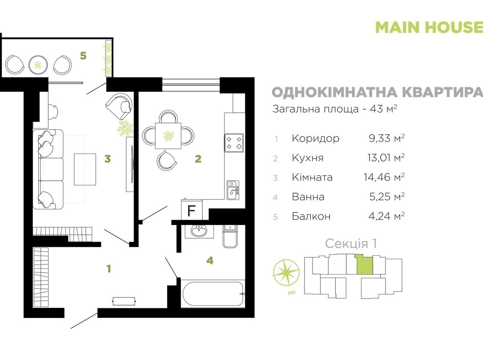 Продажа однокомнатной квартиры в Ивано-Франковске, на ул. Коновальца Евгения 35, район Центр фото 1