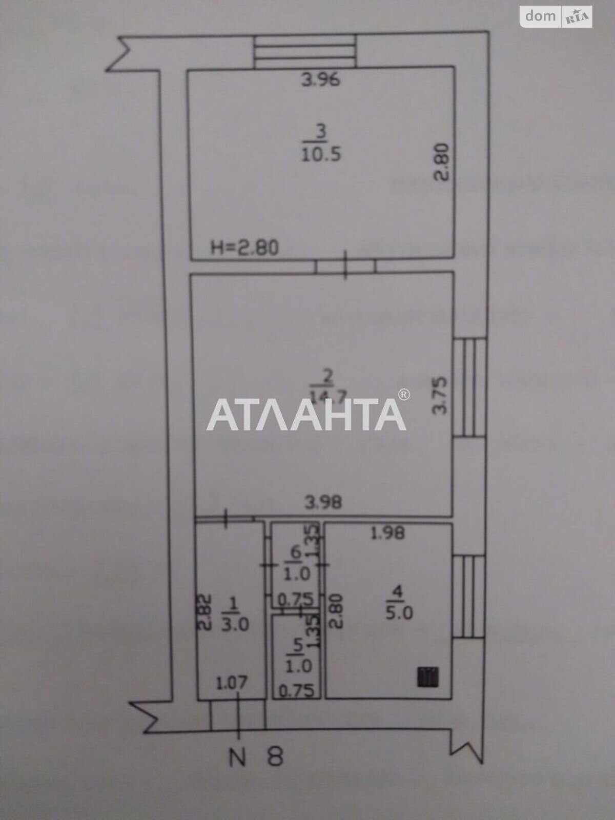 Продаж двокімнатної квартири в Петрівці, на вул. Лядова, фото 1